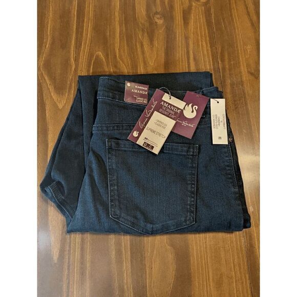 đNWTâWomen'sâGloria VanderbiltâAmandaâClassicâRiseâTaperedâLegâJeans - Picture 3 of 6